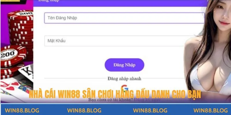 3 bước đơn giản mà hướng dẫn đăng nhập Win88 chỉ cho bạn