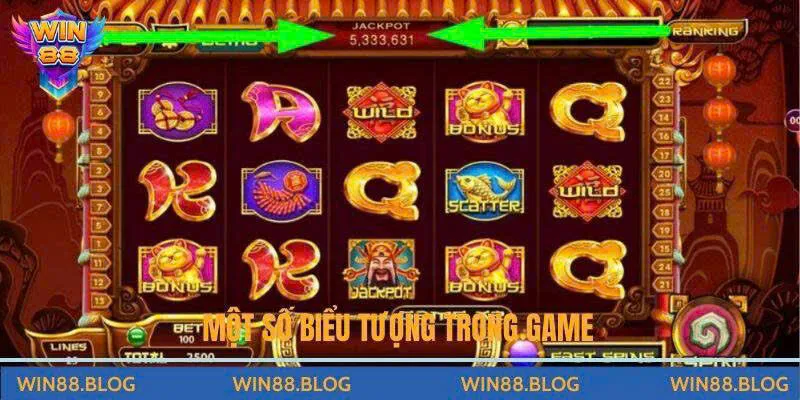 Một số biểu tượng trong game