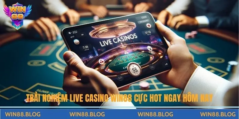 Trải nghiệm Live Casino Win88